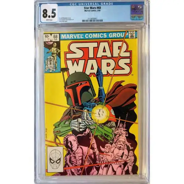 Marvel Comics Star Wars #68 CGC 8.5 Graded Comic Book [Gene Day Cover]