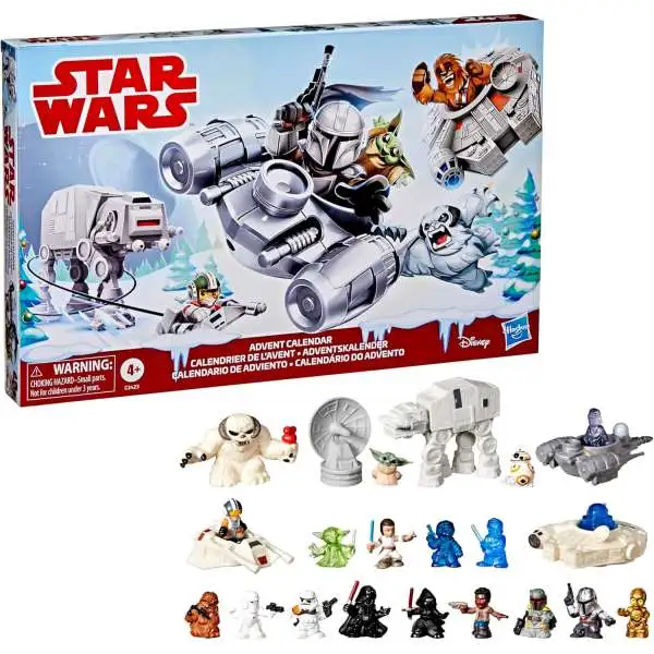 Star Wars 2025 Holiday Advent Calendar Exclusive 1-Inch Advent Calendar [24 Pieces]