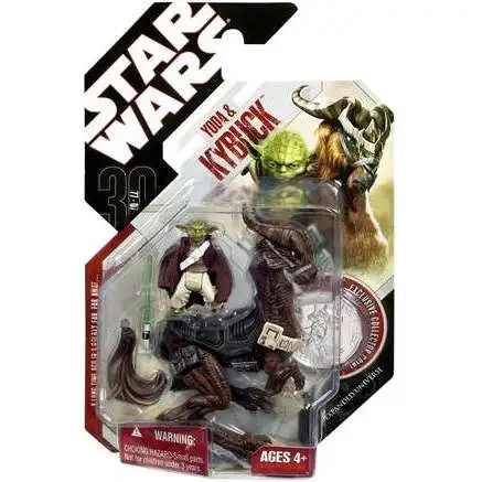 Star Wars Expanded Universe 2007 30th Anniversary Wave 5 Yoda & Kybuck Action Figure 2-Pack #32