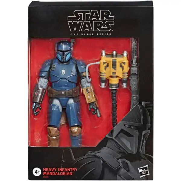 Star Wars The Mandalorian Black Series Heavy Infantry Mandalorian Exclusive Action Figure [Paz Vizla]