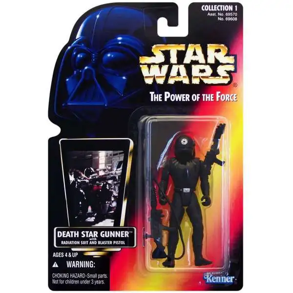 Star Wars A New Hope Power of the Force POTF2 Collection 1 Death Star Gunner Action Figure