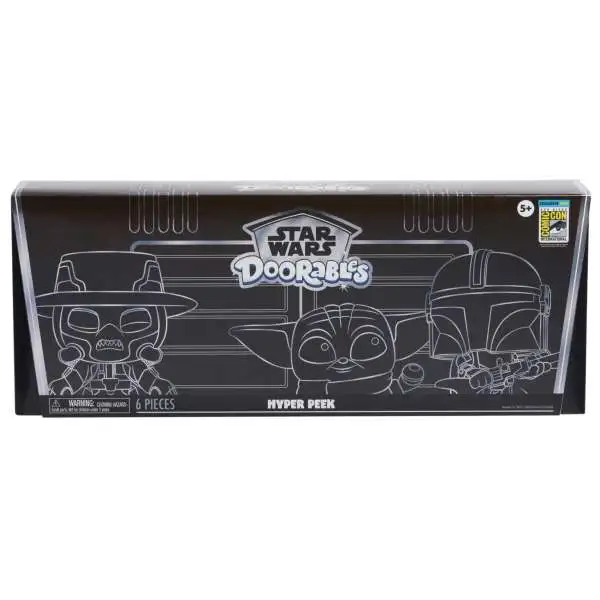 Disney Doorables Star Wars Exclusive Figure & Card Collection [6 Figures]