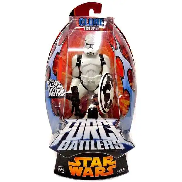 Star Wars Revenge of the Sith Force Battlers Clone Trooper Action Figure