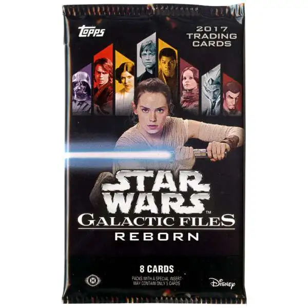 Star Wars Topps Galactic Files Reborn Trading Card HOBBY Pack [8 Cards]