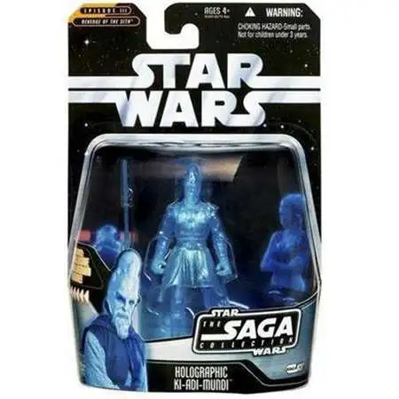 Star Wars Revenge of the Sith 2006 Saga Collection Holographic Ki-Adi-Mundi Action Figure #27