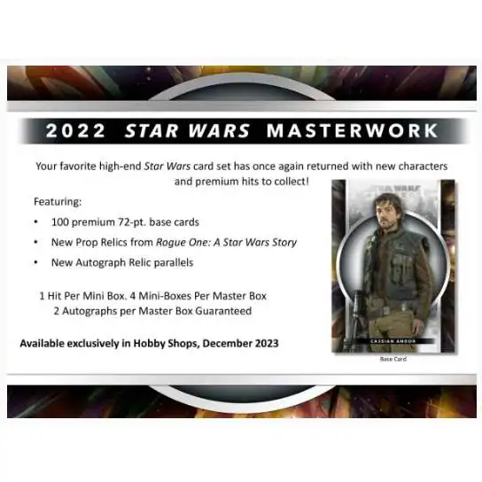 Topps 2022 Star Wars Masterwork Hobby Mini Box [1 Mini Boxes]