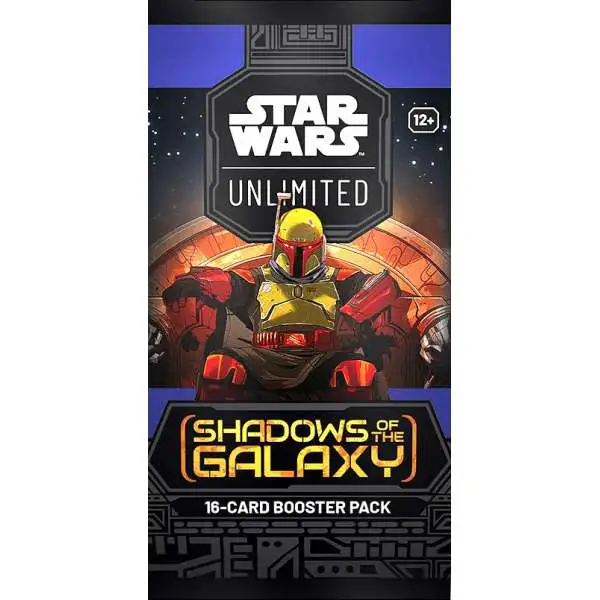 Star Wars: Unlimited Trading Card Game Shadows of the Galaxy Booster Pack [16 Cards]