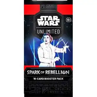 Star Wars: Unlimited Trading Card Game Spark of Rebellion Booster Pack [16 Cards]