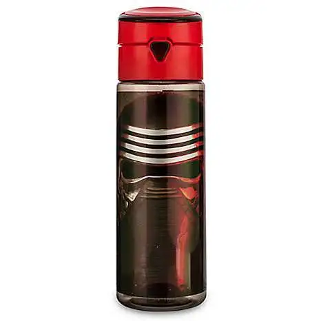 Disney Star Wars The Force Awakens Kylo Ren Flip-Top Plastic Water Bottle
