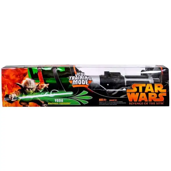 Star Wars Yoda Electronic Lightsaber [Damaged Package]