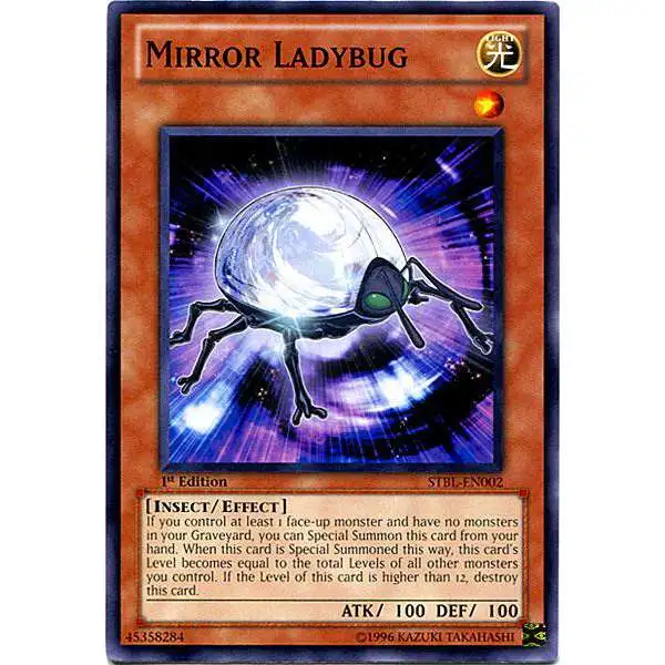 YuGiOh YuGiOh 5D's Starstrike Blast Common Mirror Ladybug STBL-EN002