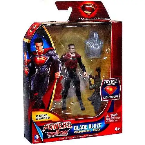 Superman Man of Steel Powers of Krypton General Zod Exclusive Action Figure [Blade Blaze]