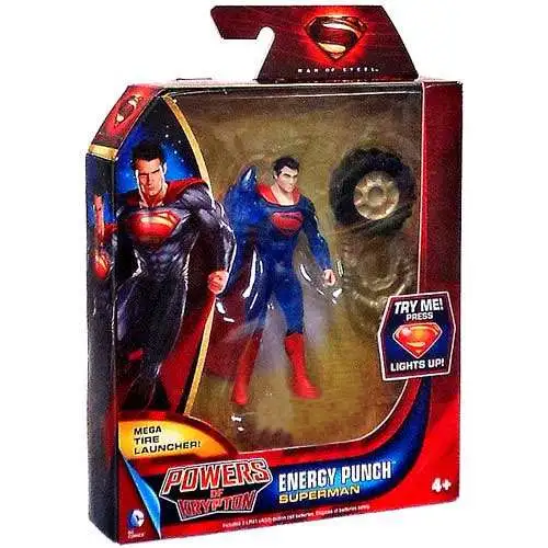 Man of Steel Powers of Krypton Superman Exclusive Action Figure [Energy Punch]
