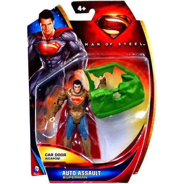 Man of Steel Superman Action Figure [Auto Assault]