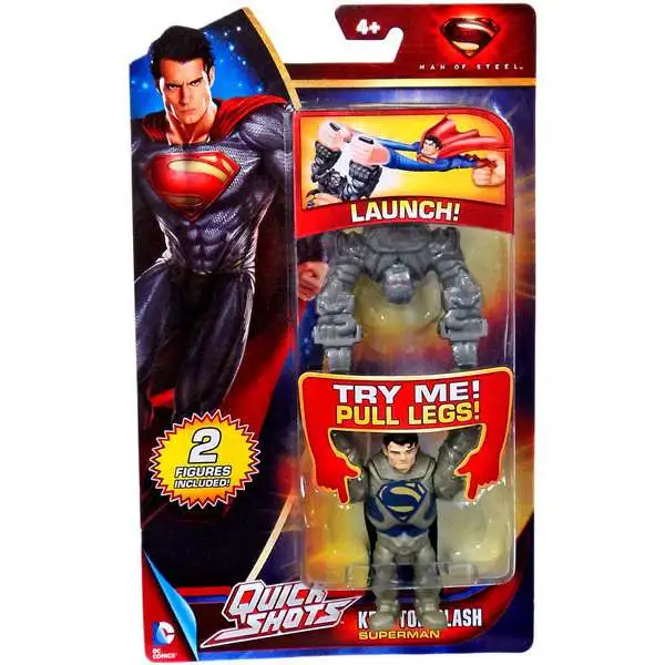 Man of Steel Quick Shots Superman Figure [Krypton Clash]