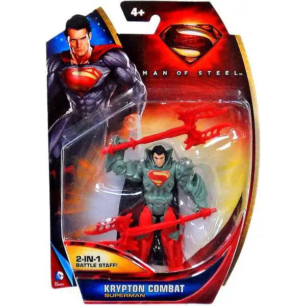 Man of Steel Superman Action Figure [Krypton Combat]