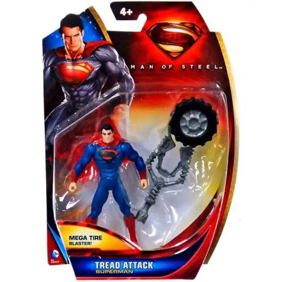 Man of Steel Superman Action Figure [Tread Attack]