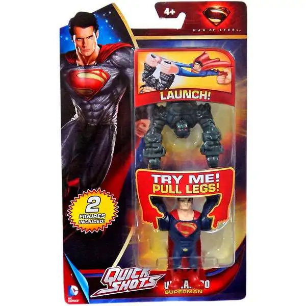 Man of Steel Quick Shots Superman Figure [Ultrahero]
