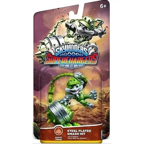 Skylanders SuperChargers Steel Plated Smash Hit Exclusive Figure Pack