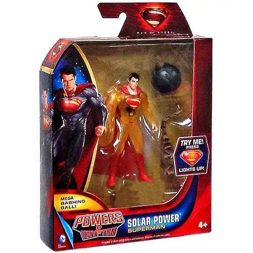 Man of Steel Powers of Krypton Superman Exclusive Action Figure [Solar Power]