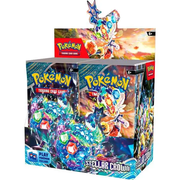 Pokemon Scarlet & Violet Stellar Crown Booster Box [36 Packs]