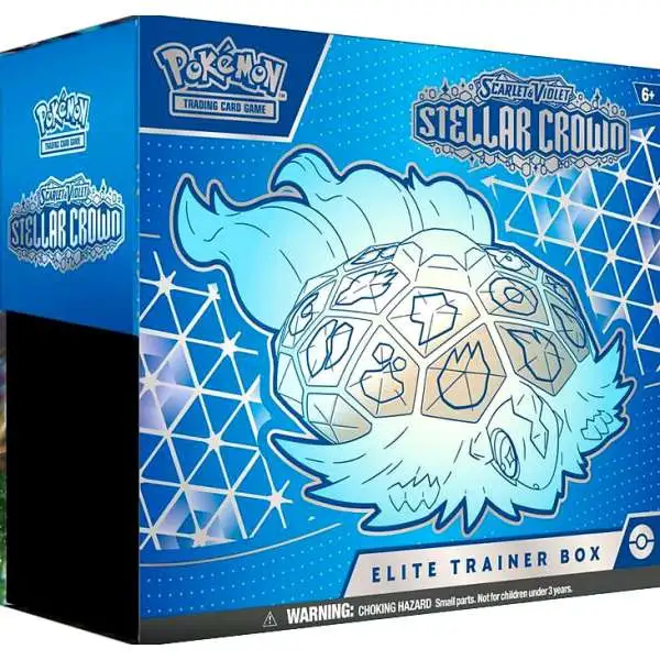 Pokemon Scarlet & Violet Stellar Crown Elite Trainer Box [9 Booster Packs & More]