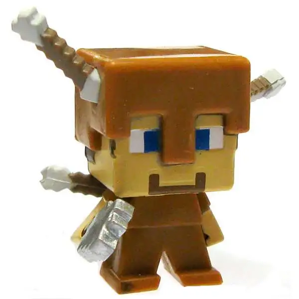 Minecraft Obsidian Series 4 Steve with Arrow Damage 1-Inch Mini Figure [Loose]