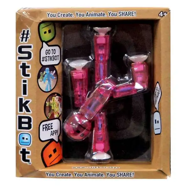 Stikbot 3-Inch Figure [Pink]