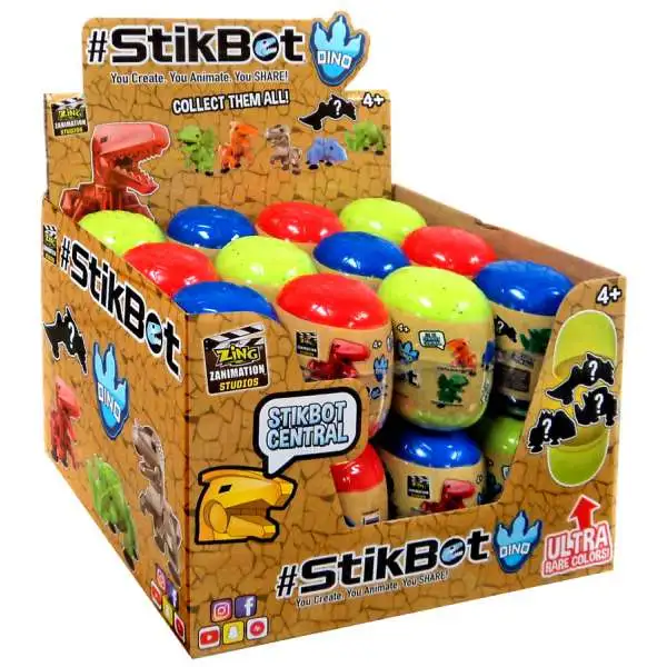 Stikbot Dino Mystery Box [24 Packs]