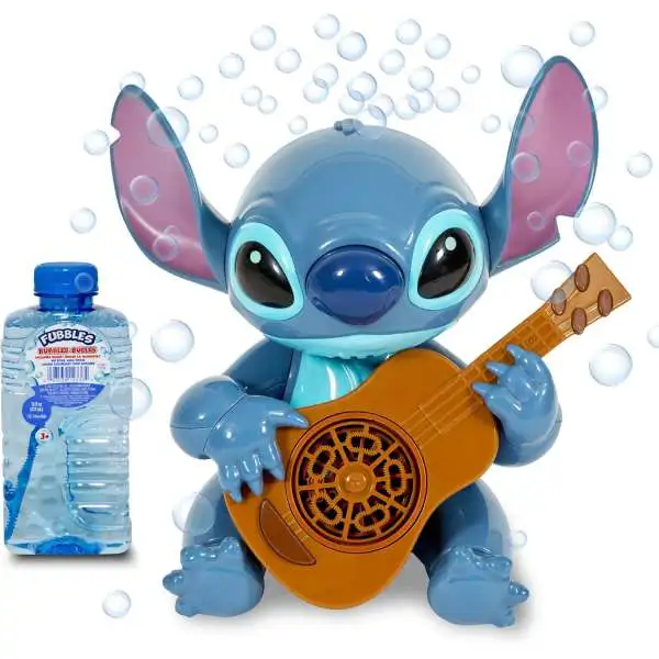 Disney Lilo & Stitch Stitch Musical Bubble Machine [Includes 16oz Bubbles]