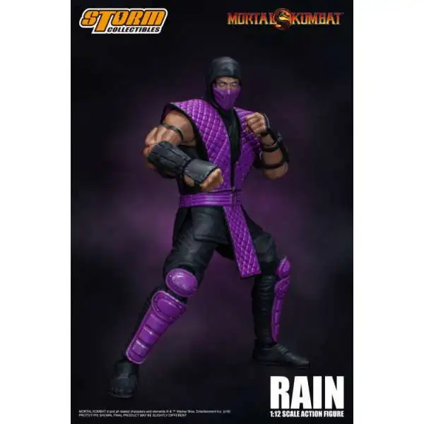 Mortal Kombat Rain Exclusive 112 Action Figure Storm Collectibles