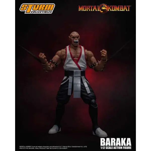 Mortal Kombat Series 4 Bloody Baraka 7-Inch Action Figure