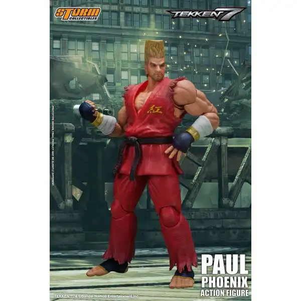 Tekken 7 Paul Phoenix Action Figure