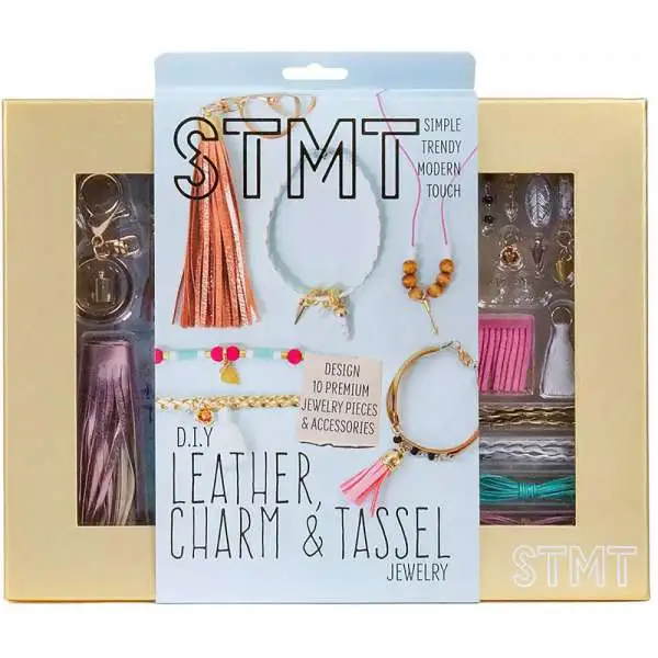STMT Simple Trendy Modern Touch D.I.Y. Leather, Charm & Tassel Jewelry