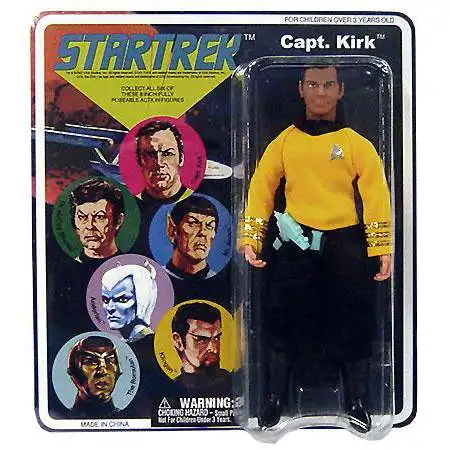 Star Trek The Original Series Cloth Retro Series 1 Captain James T. Kirk Action Figure