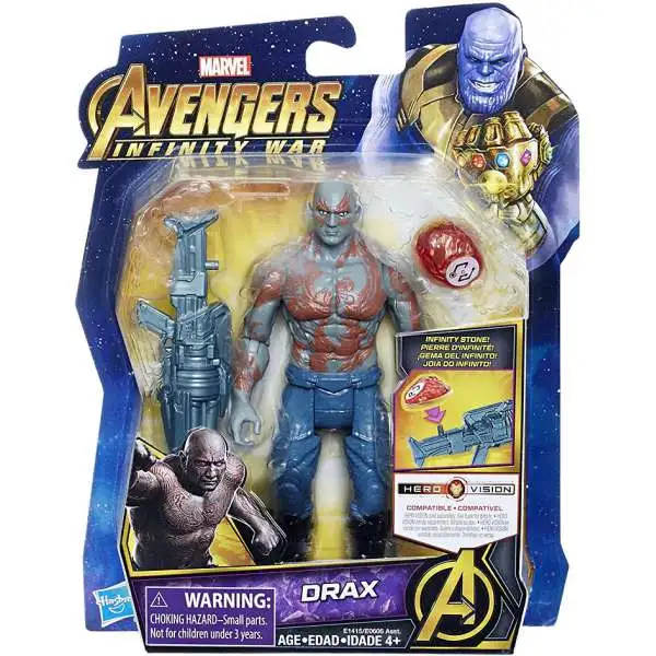 Marvel Avengers Infinity War Drax Action Figure [with Stone]