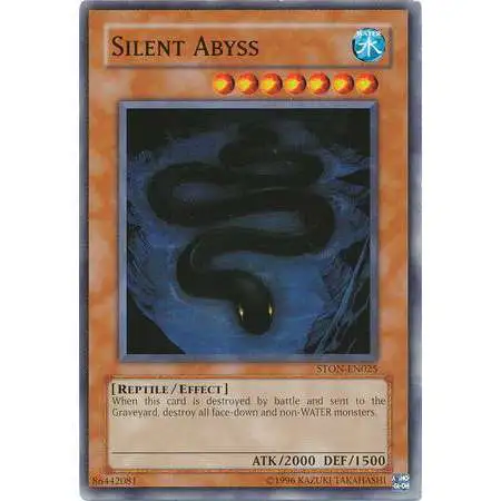 YuGiOh GX Trading Card Game Strike of Neos Common Silent Abyss STON-EN025