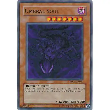 YuGiOh GX Trading Card Game Strike of Neos Common Umbral Soul STON-EN030