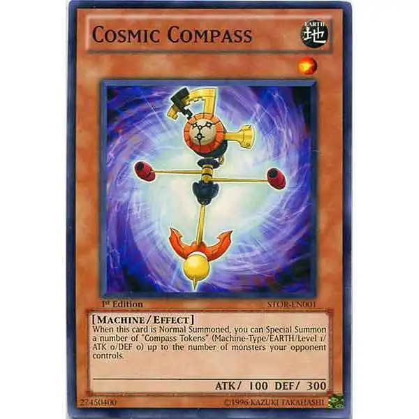YuGiOh YuGiOh 5D's Storm of Ragnarok Common Cosmic Compass STOR-EN001