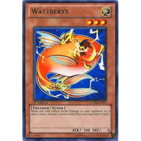 YuGiOh YuGiOh 5D's Storm of Ragnarok Rare Wattberyx STOR-EN031