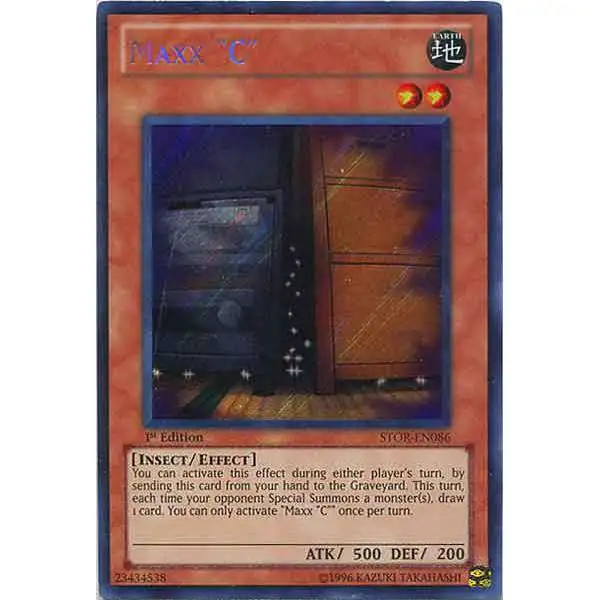 YuGiOh YuGiOh 5Ds Storm of Ragnarok Single Card Secret Rare Maxx C