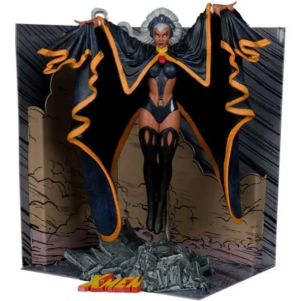 McFarlane Toys Marvel Storm Posed Figure with Scene [Marvel Tales Featuring Spider-Man & The X-Men #236]