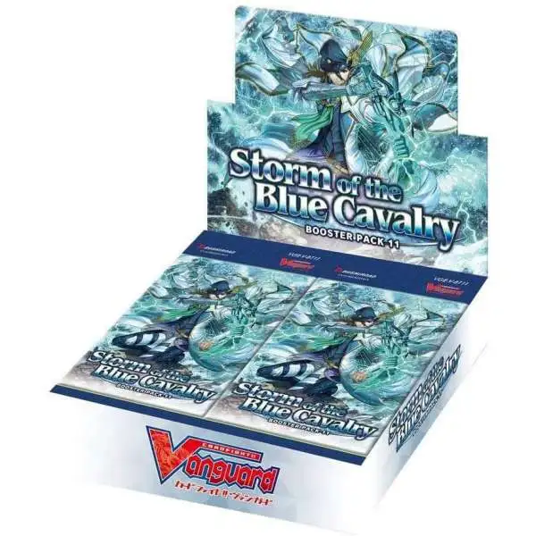 Cardfight Vanguard Trading Card Game Storm of the Blue Cavalry Booster Box [16 Packs]