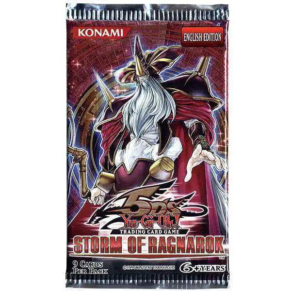 YuGiOh Storm of Ragnarok Booster Pack [9 Cards]