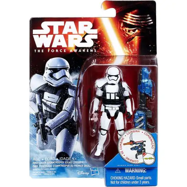 Star Wars The Force Awakens Snow & Desert Stormtrooper Squad Leader Action Figure