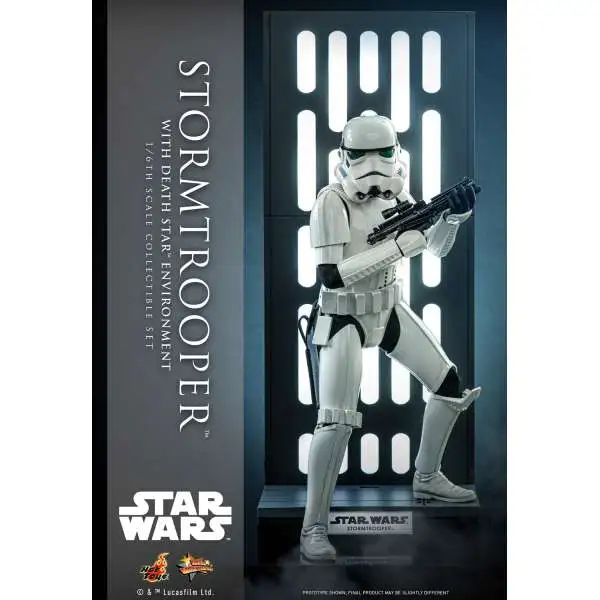 Star Wars Empire Strikes Back Stormtrooper Collectible 1/6 Scale Figure [Death Star Environment]