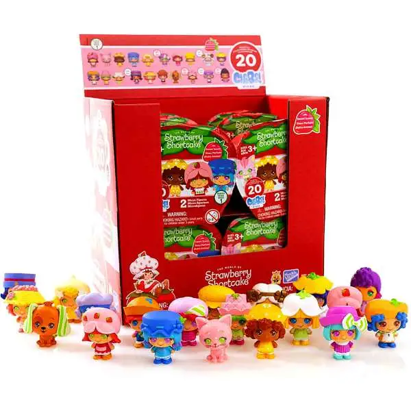 Strawberry Shortcake CheeBee Micro Figure 1.5-Inch Mystery Box [12 Packs]