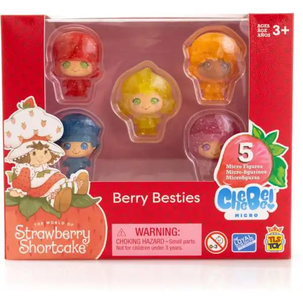 Strawberry Shortcake Berry Besties 1.5-Inch 5-Pack Collector Set [Limited Edition]