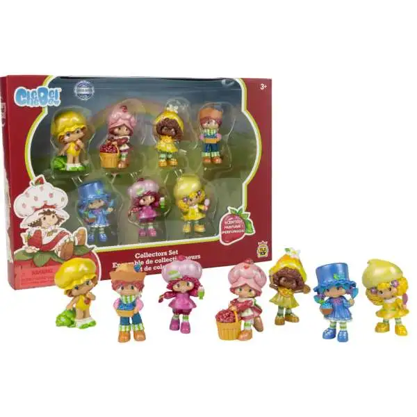 Strawberry Shortcake CheeBee Metallic 7 Piece Collector Set