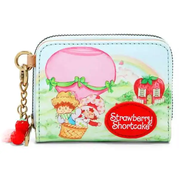 Strawberry Shortcake Characters Mini Zipper Wallet